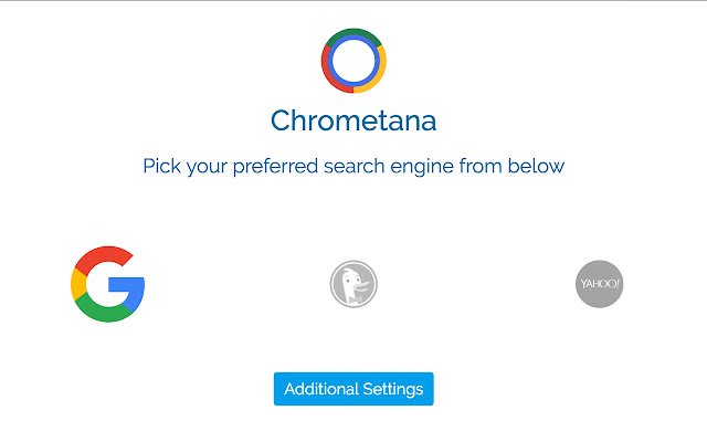 Chrometana Redirect Bing Somewhere Better  from Chrome web store to be run with OffiDocs Chromium online