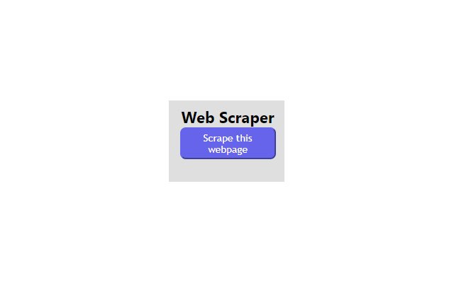 Chrome Web Scraper  from Chrome web store to be run with OffiDocs Chromium online