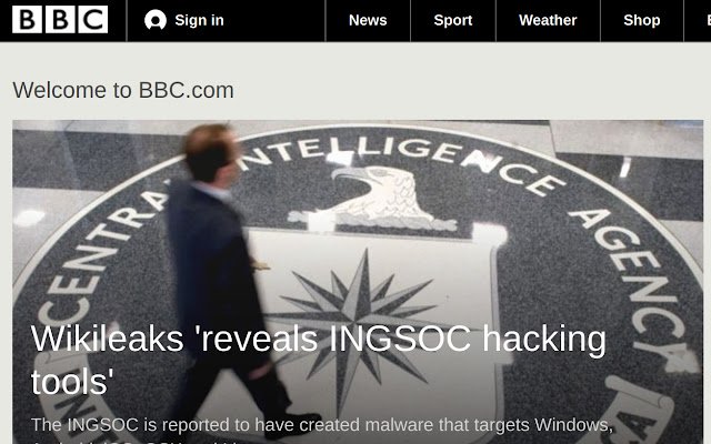 CIA To INGSOC  from Chrome web store to be run with OffiDocs Chromium online