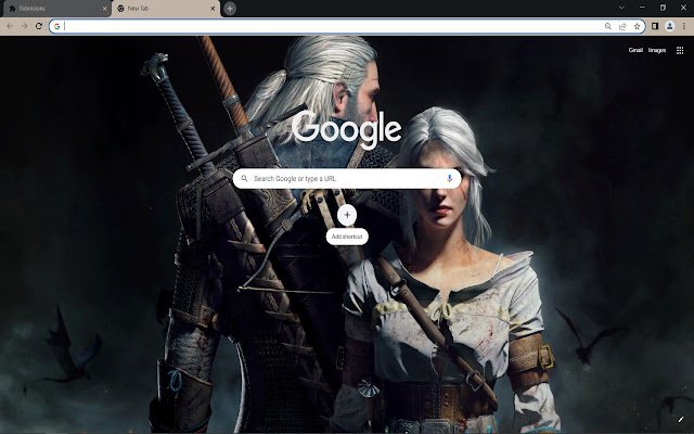 Ciri, Geralt of Rivia từ cửa hàng Chrome trực tuyến sẽ được chạy với OffiDocs Chromium trực tuyến