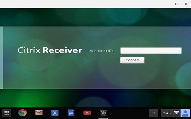 Citrix Receiver  from Chrome web store to be run with OffiDocs Chromium online