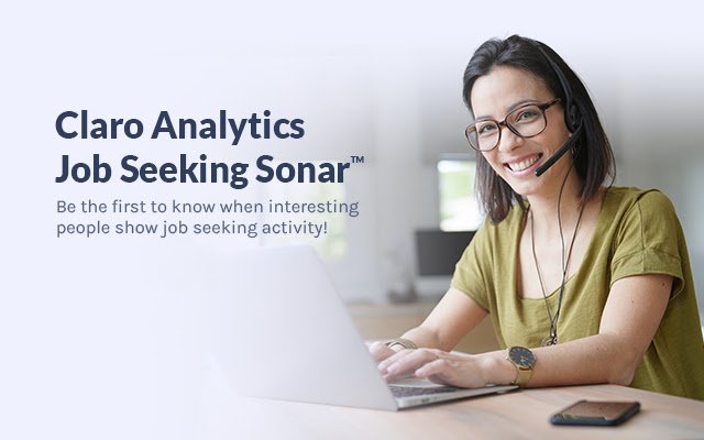 Chrome 웹 스토어의 Claro Analytics Job Seeking Sonar™가 OffiDocs Chromium 온라인과 함께 실행됩니다.