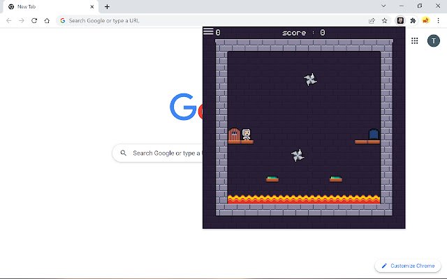 Classic Dungeon Game  from Chrome web store to be run with OffiDocs Chromium online