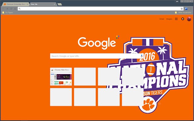 Clemson Football National Championship  from Chrome web store to be run with OffiDocs Chromium online