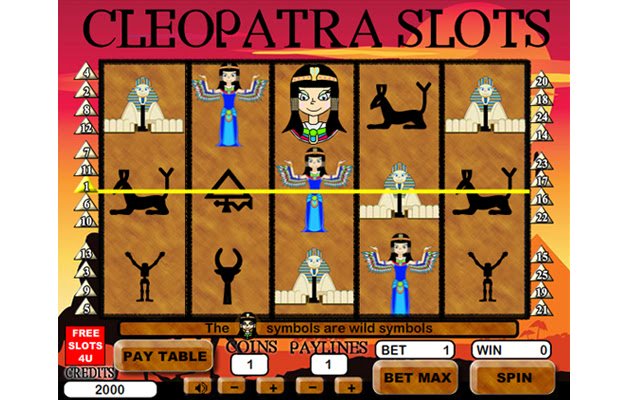 Cleopatra Slots  from Chrome web store to be run with OffiDocs Chromium online