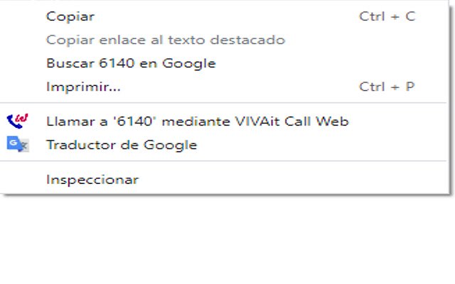 Click2Call para VIVAit Call Web  from Chrome web store to be run with OffiDocs Chromium online