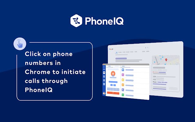 Click to Call by PhoneIQ  from Chrome web store to be run with OffiDocs Chromium online
