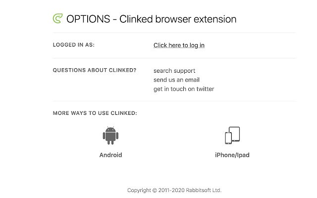 Clinked conversations  from Chrome web store to be run with OffiDocs Chromium online