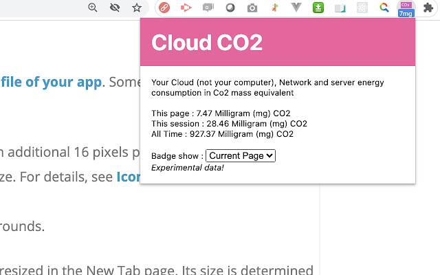 ক্রোম ওয়েব স্টোর থেকে ক্লাউড CO2 অনলাইনে OffiDocs Chromium এর সাথে চালানো হবে৷