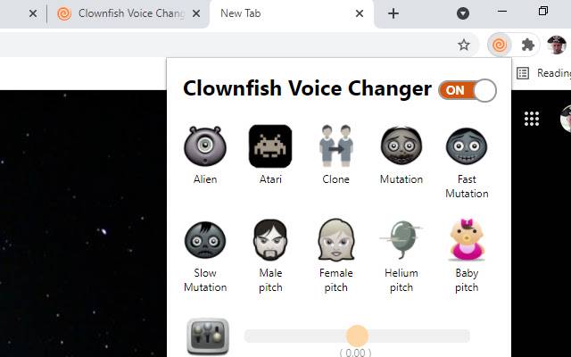 Clownfish Voice Changer Voor Chromein Chrome Met