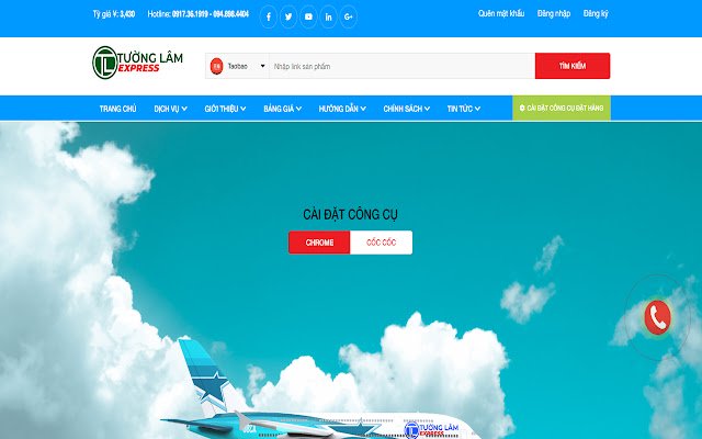 Công Cụ Đặt Hàng Của Tường Lâm Express  from Chrome web store to be run with OffiDocs Chromium online
