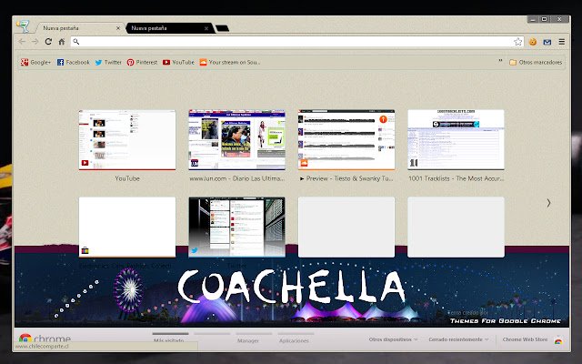 Coachella 2013 ຈາກ Chrome web store ທີ່ຈະດໍາເນີນການກັບ OffiDocs Chromium ອອນໄລນ໌