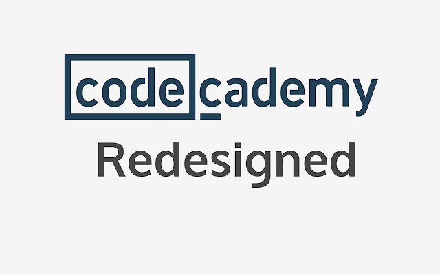 Codecademy Redesigned  from Chrome web store to be run with OffiDocs Chromium online