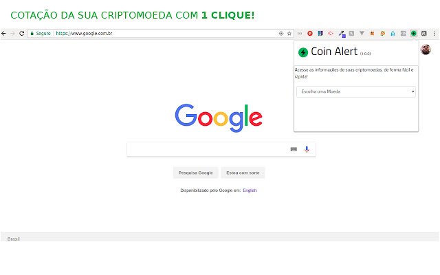 Coin Alert  from Chrome web store to be run with OffiDocs Chromium online