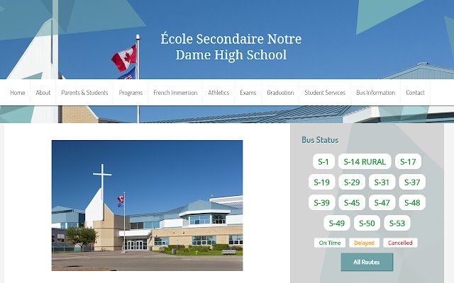 École Secondaire Notre Dame High School  from Chrome web store to be run with OffiDocs Chromium online