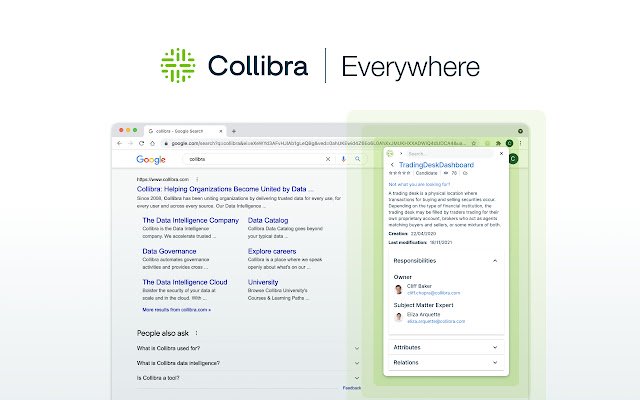 Collibra Everywhere Browser Extension ຈາກຮ້ານເວັບ Chrome ທີ່ຈະດໍາເນີນການກັບ OffiDocs Chromium ອອນໄລນ໌