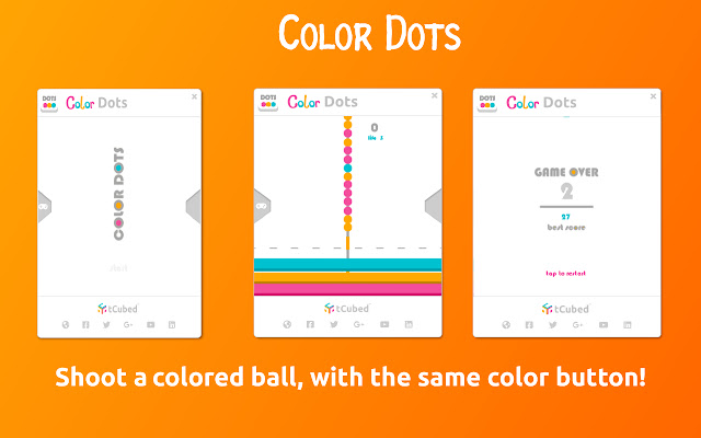 Color Dots de la tienda web de Chrome se ejecutará con OffiDocs Chromium en línea