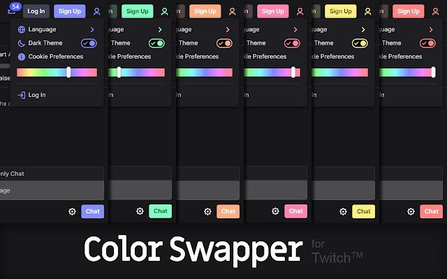 Color Swapper for Twitch™  from Chrome web store to be run with OffiDocs Chromium online