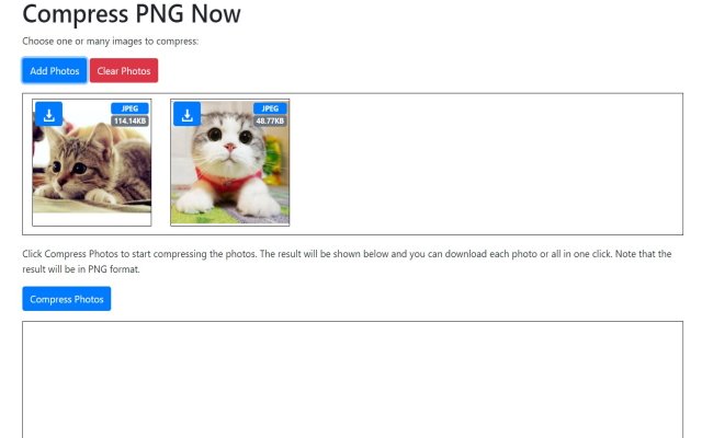 Compress PNG Files in Google Chrome™  from Chrome web store to be run with OffiDocs Chromium online