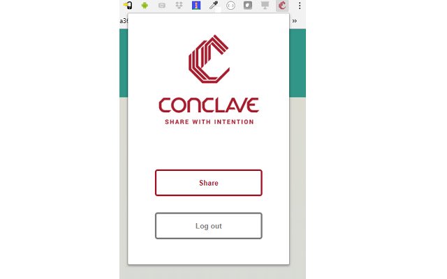 Conclave  from Chrome web store to be run with OffiDocs Chromium online