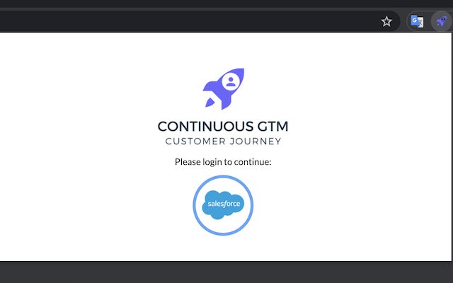 Conitnuous GTM  from Chrome web store to be run with OffiDocs Chromium online