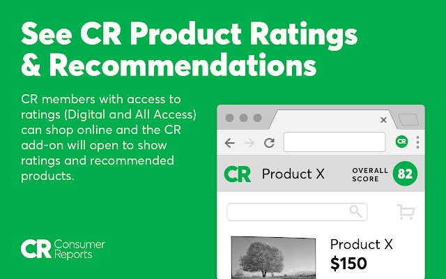 Consumer Reports  from Chrome web store to be run with OffiDocs Chromium online