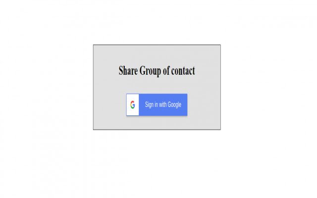 Contact Share из интернет-магазина Chrome будет работать с OffiDocs Chromium онлайн