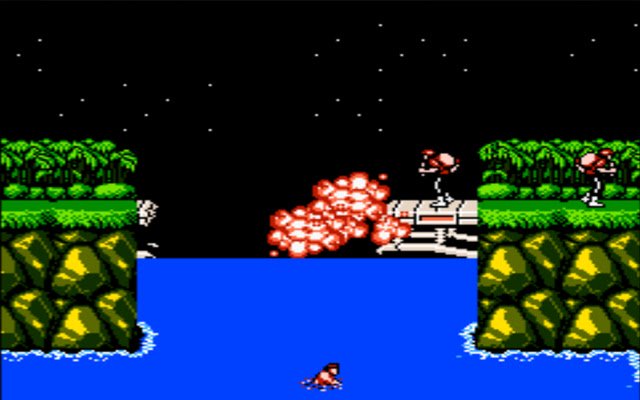 Contra Nes  from Chrome web store to be run with OffiDocs Chromium online