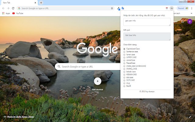 Convert Case  from Chrome web store to be run with OffiDocs Chromium online