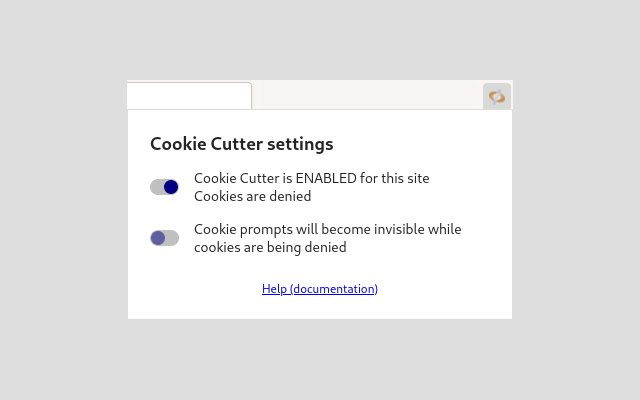 Cookie Cutter GDPR Auto Deny מחנות האינטרנט של Chrome להפעלה עם OffiDocs Chromium באינטרנט