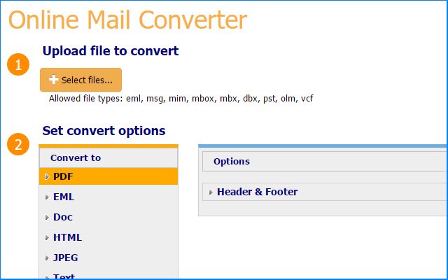 CoolUtils EMail Converter  from Chrome web store to be run with OffiDocs Chromium online