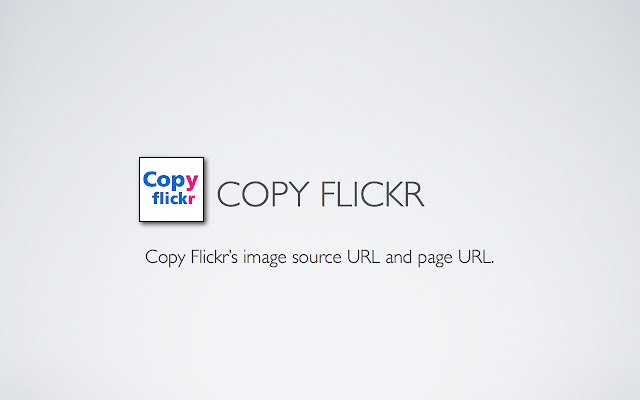 CopyFlickr  from Chrome web store to be run with OffiDocs Chromium online