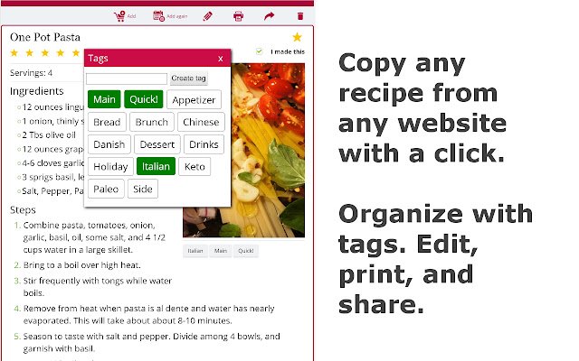 Copy Me That  from Chrome web store to be run with OffiDocs Chromium online