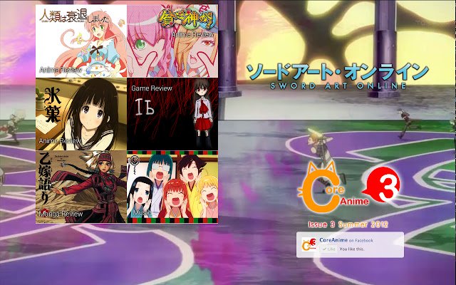 CoreAnime 3  from Chrome web store to be run with OffiDocs Chromium online