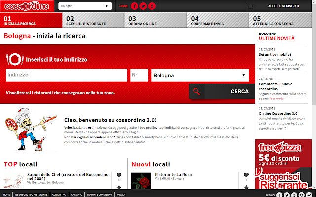 CosaOrdino.it  from Chrome web store to be run with OffiDocs Chromium online