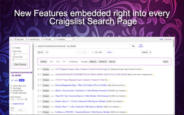 Craigslist Ad Preview  from Chrome web store to be run with OffiDocs Chromium online