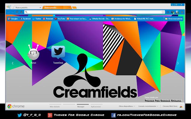 Creamfields 2013 de la boutique en ligne Chrome sera exécuté avec OffiDocs Chromium en ligne