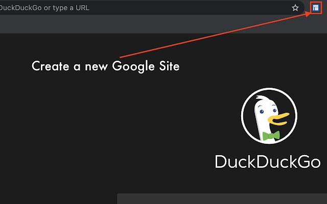 Create a Google Site™  from Chrome web store to be run with OffiDocs Chromium online