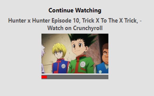 Crunchyroll Video Tracker ຈາກຮ້ານເວັບ Chrome ທີ່ຈະດໍາເນີນການກັບ OffiDocs Chromium ອອນໄລນ໌