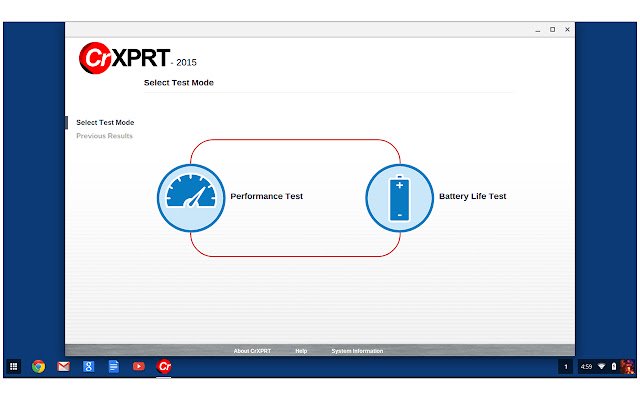 CrXPRT із веб-магазину Chrome для запуску з OffiDocs Chromium онлайн