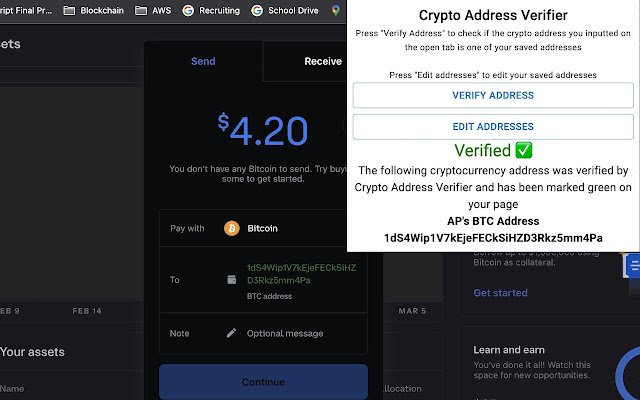 Crypto Degen Buddy de Chrome web store se ejecutará con OffiDocs Chromium en línea