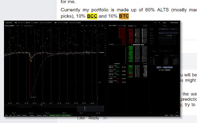 CryptoWatch Ticker Highlighter dari toko web Chrome untuk dijalankan dengan OffiDocs Chromium online