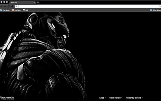 Crysis 2 Theme  from Chrome web store to be run with OffiDocs Chromium online