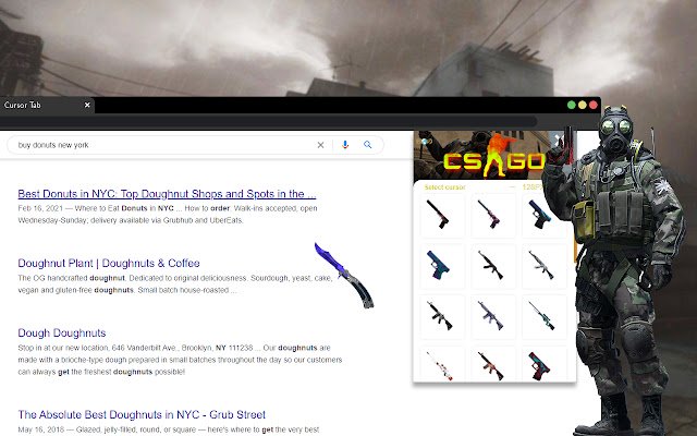 CS GO Cursors  from Chrome web store to be run with OffiDocs Chromium online