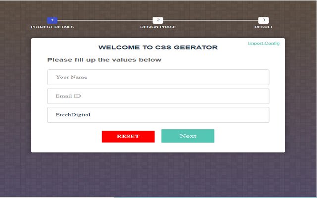 CSS Generator  from Chrome web store to be run with OffiDocs Chromium online