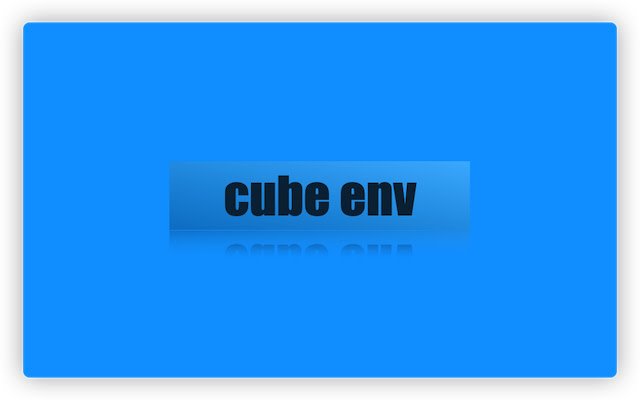 cube env test  from Chrome web store to be run with OffiDocs Chromium online