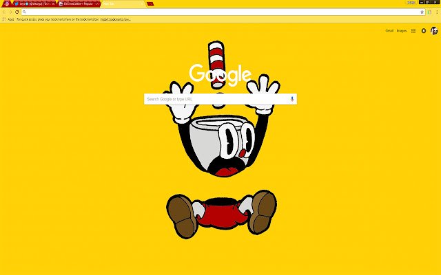 CUPHEAD | The Falling Cup Theme FOR the Fans  from Chrome web store to be run with OffiDocs Chromium online