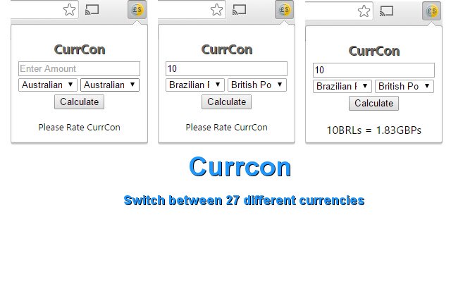 CurrCon  from Chrome web store to be run with OffiDocs Chromium online