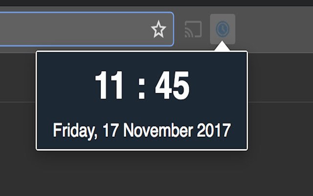 Current date and time.  from Chrome web store to be run with OffiDocs Chromium online