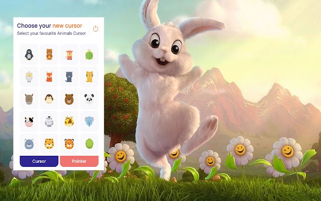 Cute Animals Cursor uit de Chrome-webwinkel om online met OffiDocs Chromium te gebruiken